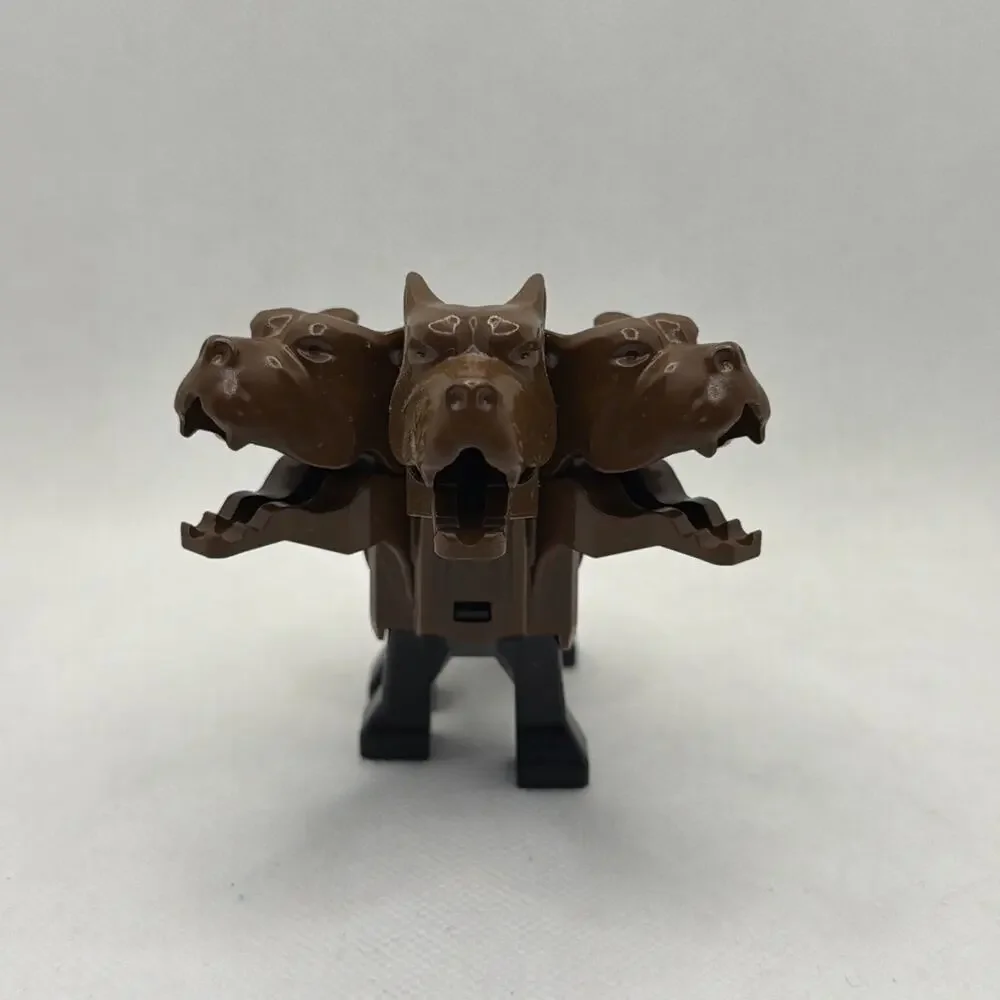 Lego Harry Potter Fluffy 3-Headed Dog Figure Hogwarts Fluffy Encounter 76387